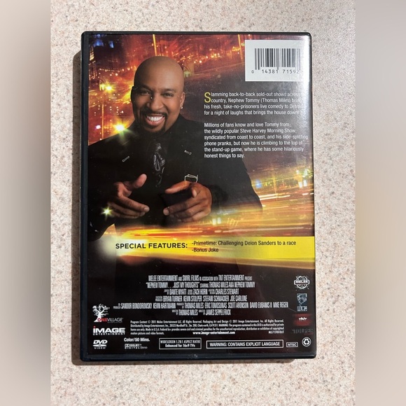 Nephew Tommy Just My Thoughts DVD - Picture 3 of 3